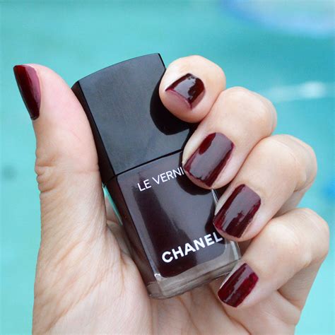 chanel vernis rouge noir|chanel nail polish afterglow.